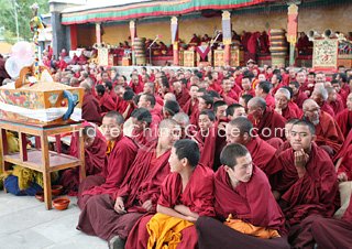 Tibetan lamas