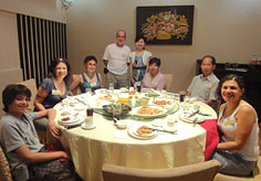 Our group of Ms. Sarah Anne Moran, Mr. Omar De Jesus Velez and etc with our Travel Consultant Tina