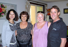 Our customers Mr. Michael William Kennedy, Ms. Annette Maree Kennedy & Ms. Sally Longstaff with our Travel Consultant Nicole