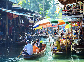 Floating market