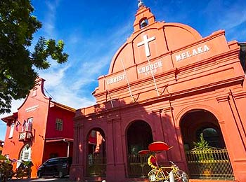 A church in Malacca