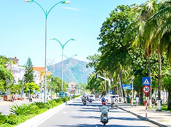 Street scene in Nha Trang