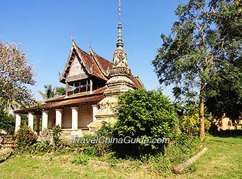 A temple in the forest