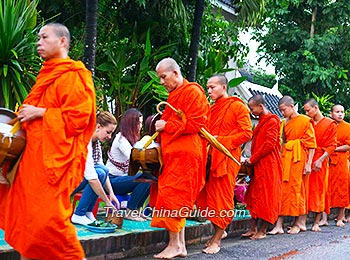 Alms-Giving ritual
