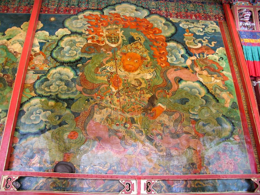 Murals in Sera Monastery