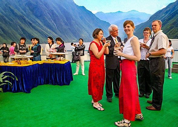 Welcome Party on the Cruise