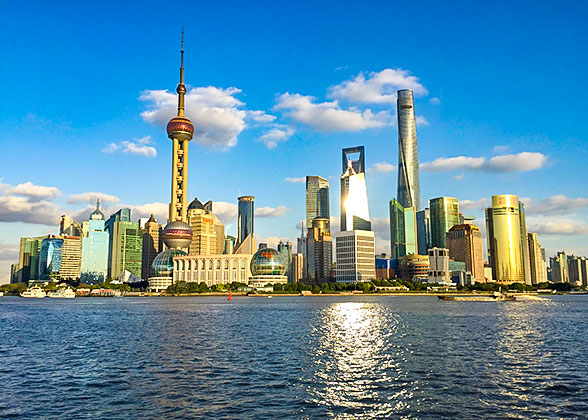 Pudong Area Seen from the Bund