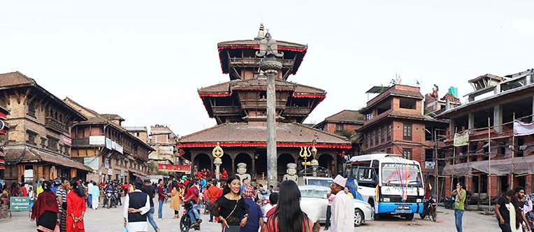 Visit the Dattatreya Temple at the Bhaktapur Durbar Square
