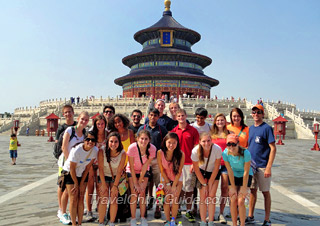 student tour guide beijing