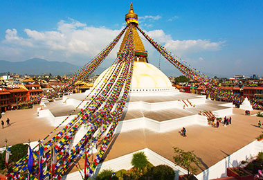 Majestic Boudhanath Stupa