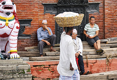 Local people in Nepal