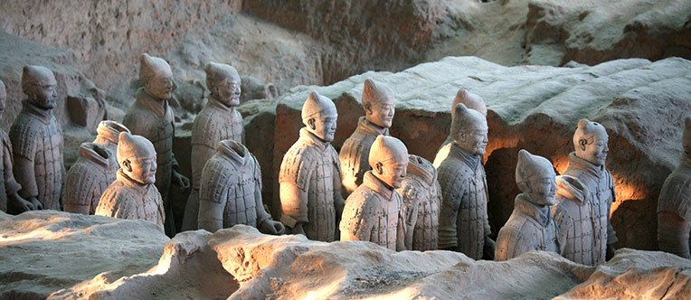 Marvel at the 2200-year-old Terracotta Warriors