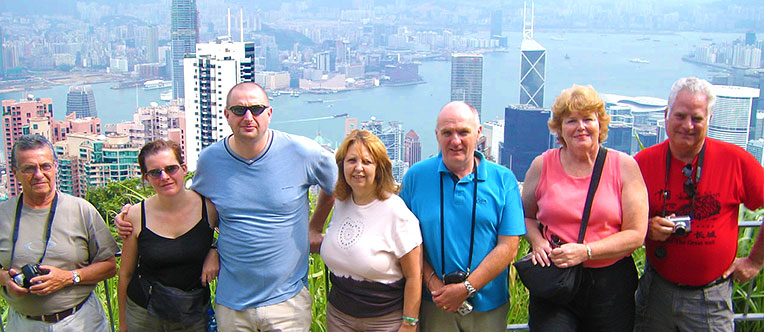 Visit the Victoria Peak, the highest place of Hong Kong Island