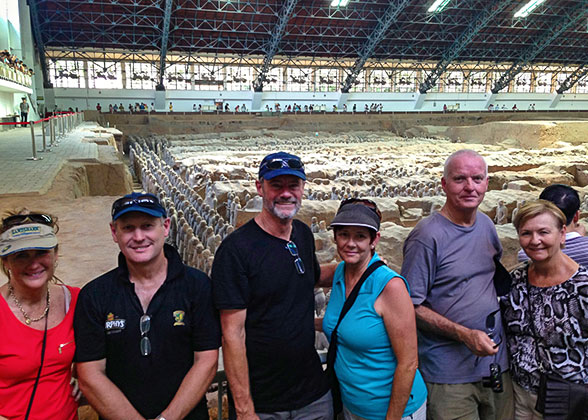 Our Guests at Terracotta Army