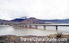 The Yarlung Tsangpo River runs through different countries, so it shows different characteristics in different areas.