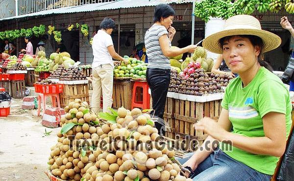 A woman peddler