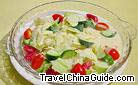 Cold Dish: 102, Vegetable Salad  CNY18.00
