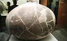 Pottery Egg-shaped Urn Excavated from the Ruins of Buildings to the West of the Mausoleum