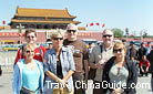 Our group at Tiananmen Square, Beijing