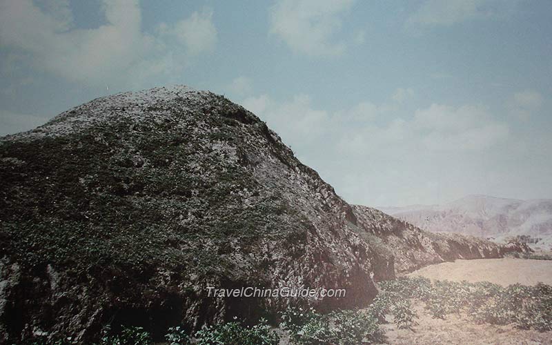 Relics of Great Wall of the Qin State, Jiangtai Town, Xiji County, Ningxia Hui Autonomous Region