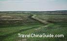 Ruins of Great Wall of Northern Wei State, built during the Southern & Northern Dynasties, Darhan Muminggan United Banner, Inner Mongolia Autonomous Region