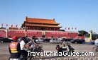 Tian'anmen Tower is the most magnificant gate tower in China and it can be the symbol of the country, where the national flag ascents every day.