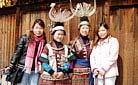 Our staff in a Miao village in Kaili, Guizhou - Staff training in 2007
