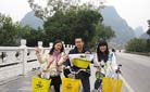 Bicycle tour in the countryside of Yangshuo - Staff training in 2013