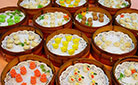 More than 20 kinds of dumplings at the Dumpling Banquet make your mouth watering, Xi'an.