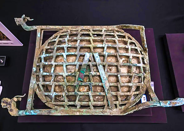Turtle Shell-like Bronze Ware of Sanxingdui