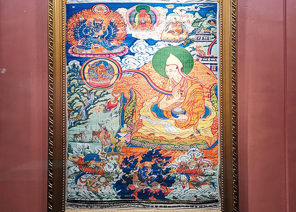 View an Exquisite Thangka at the Potala Palace