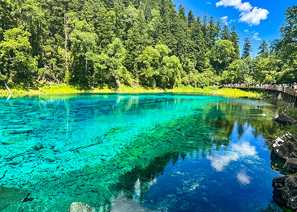 Multi-Colored Lake