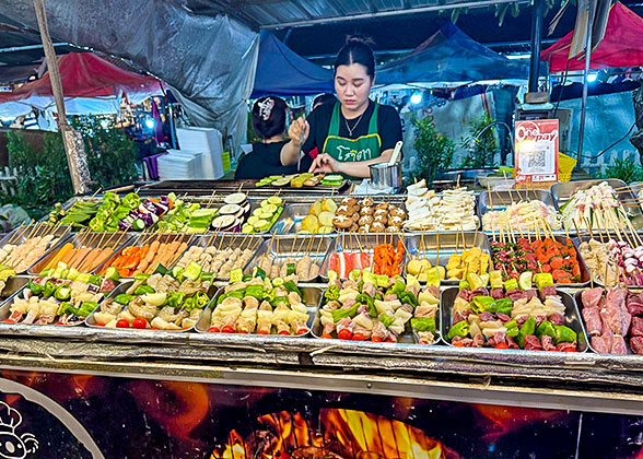 Taste the Local Snacks in Laos