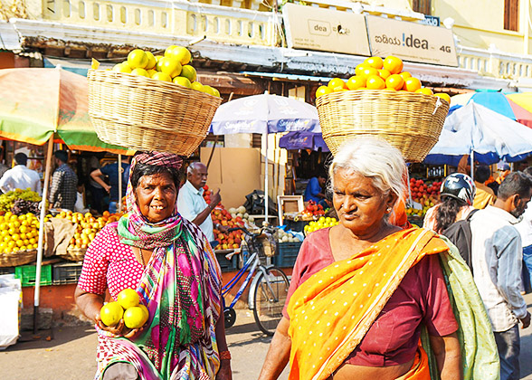 Bengali People in Local Market