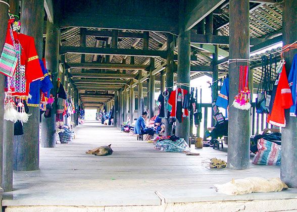 A Corridor in Dong Village