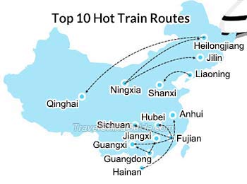 Top 10 Hot Train Routes
