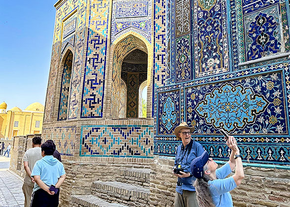 Shakhi-Zinda Necropolis, Samarkand