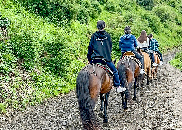 Ride a Horse to Enjoy the Scenery