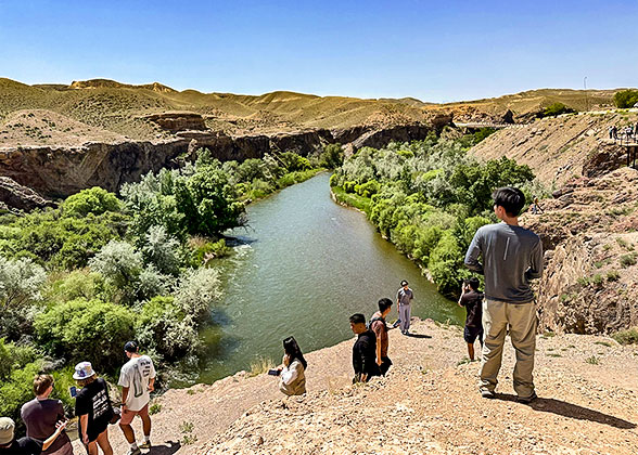Enjoy the Canyon in Kazakhstan