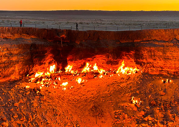Darvaza Gas Crater