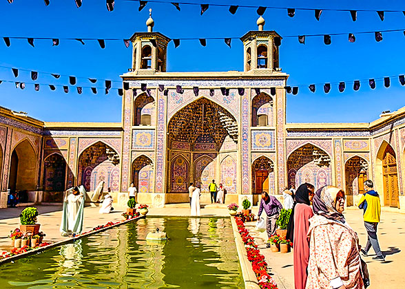 Pink Mosque, Shiraz