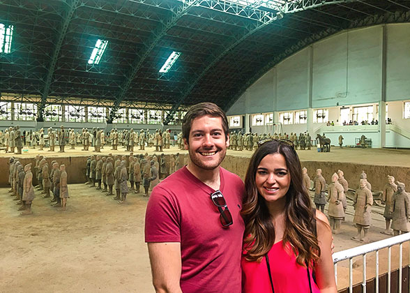 Our Guests Visiting the Terracotta Army