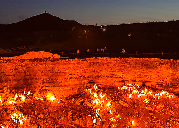 Darvaza Gas Crater