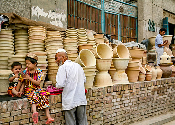 Local People in Turmenistan