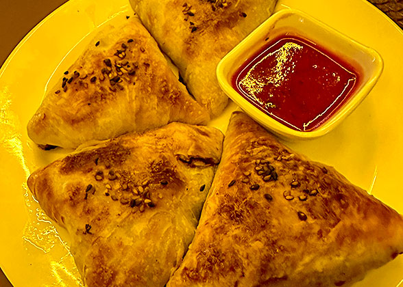 Turkmenistan Food - Samsa