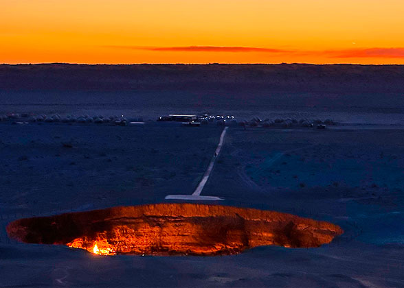 Darvaza Gas Crater