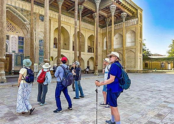 Bolo Hauz Mosque, Bukhara