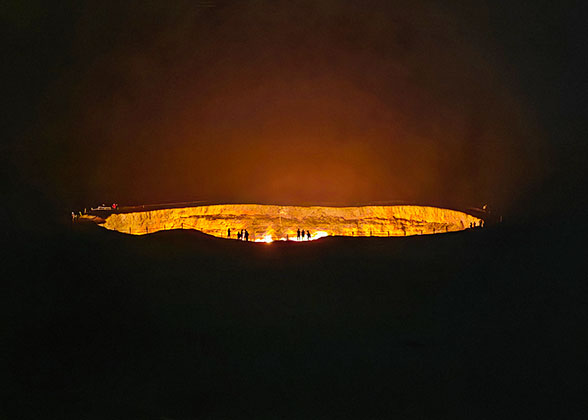Darvaza Gas Crater