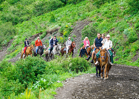 Horse Riding to Chon Kemin National Park