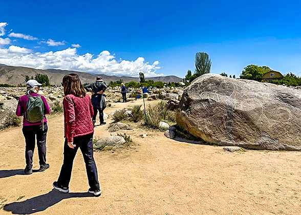 The Open-air Museum of Petroglyphs at Cholpon Ata